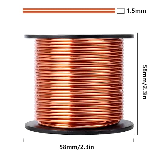 Aluminum Craft Wire, 75 Feet 1.5mm/ 16 Gauge Copper Bendable Soft Metal - Image 2