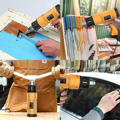 SEEKONE Heat Gun 1800W Heavy Duty Hot Air Gun Kit - Image 7