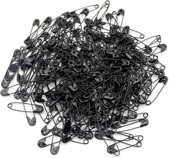 500PCS Safety Pins, 0.75Inch/19mm Small Safety pins, Rust Resistant Nickel - Image 3