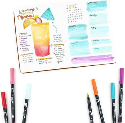 Tombow 56189 Dual Brush Pen Art Markers, Brush and Fine Tip Markers - Image 9