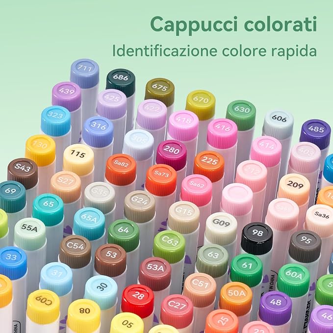 Arrtx 90 Colors Paint Markers Pens, Acrylic Paint Pens - Image 5
