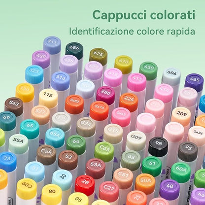 Arrtx 90 Colors Paint Markers Pens, Acrylic Paint Pens - Image 5
