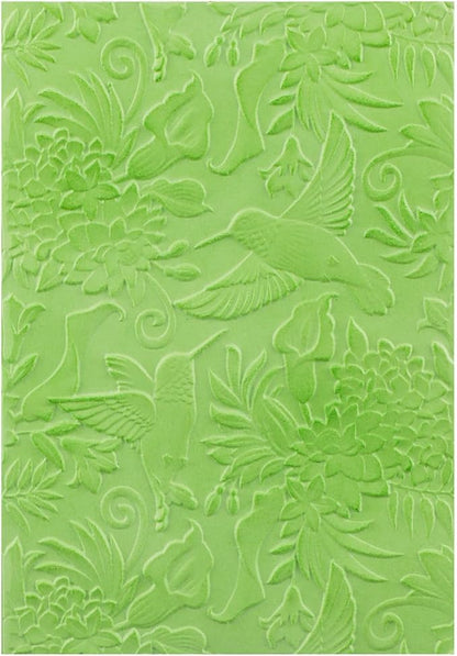 BAOFALI 3D Hummingbird and Flowers Embossing Folders by BAOFALI
