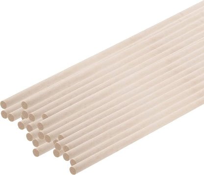 Mandala Crafts Wood Sticks Wooden Dowel Rods 36 Inches Wooden Sticks - Image 2