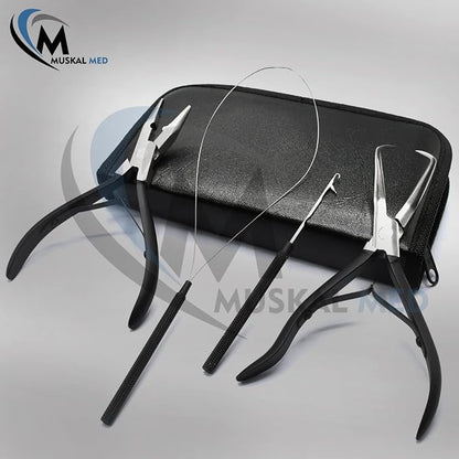 Professional Hair Extension & Beading Tool Kit Remove Plier Set - Image 3