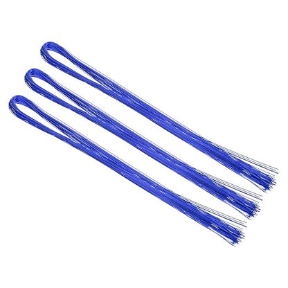 PATIKIL 32 Inch 22 Gauge Floral Stem Wire, 3 Pack/120 Pieces Bouquet Stem Paper by PATIKIL