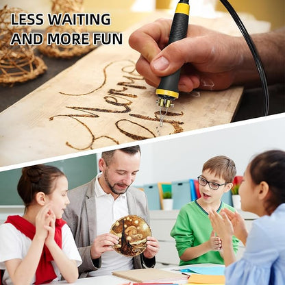 Wood Burning Tool, Wood Burner kit Pen 200~750℃, Wood Burning kit - Image 6