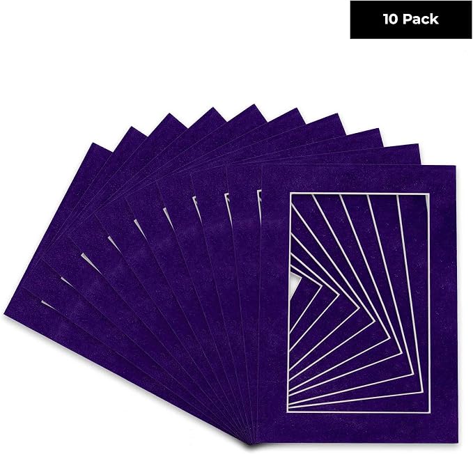 Pack of Ten Acid Free 11x14 Mats Bevel Cut - Image 2