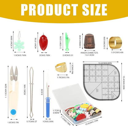 31 PCS Sewing Thimble Kit, Thimbles - Image 2