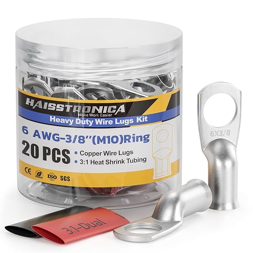 haisstronica 10pcs 6 AWG by HAISSTRONICA