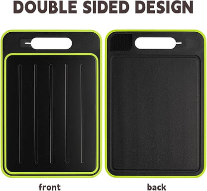 Cutting Board Double Sided, Large Size+Small Size, Food Grade Stainless steel - Image 5