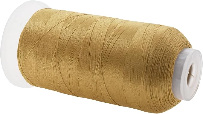 Mandala Crafts Tan Heavy Duty Thread -1500 Yds Tex 90 Thread - Image 2