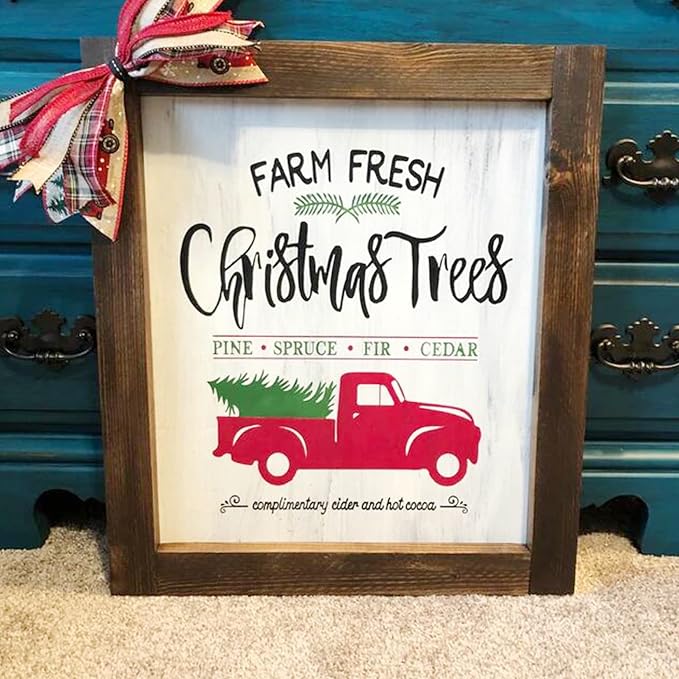 10 Pieces Large Christmas Stencils - Image 4