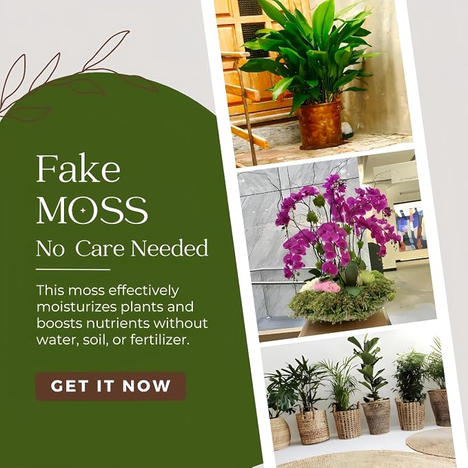 BYHER 35 OZ Large Capacity Fake Moss - Image 3