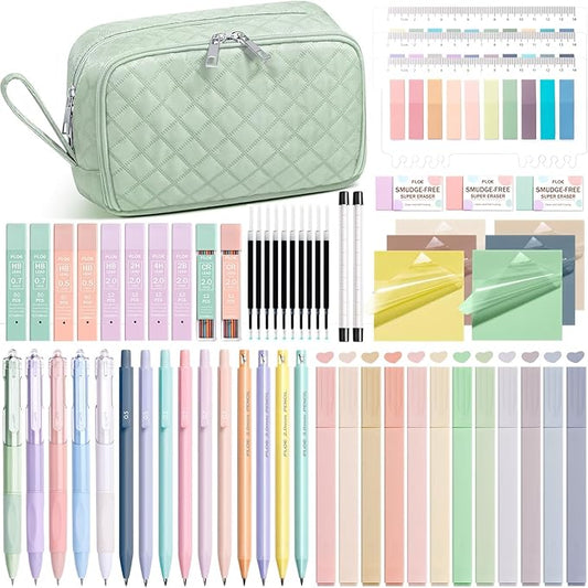 62PCS Aesthetic School Supplies by Unknown