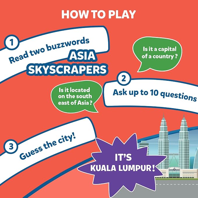Skillmatics Guess in 10 Cities Around The World, Educational Travel Toys - Image 4