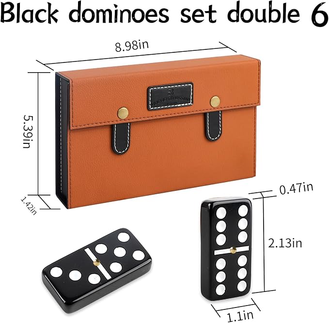 Bucher&Rossini Dominoes Set Double 6 - Image 2