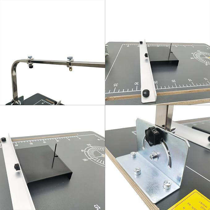 Tabletop Hot Wire Foam Cutter Hot Wire Cutter 22.8x15in Foam Sponge Cutting - Image 6