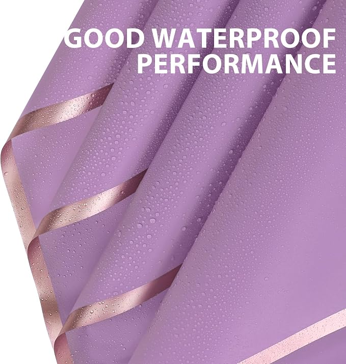 FUHITIM 20 Sheets Flower Wrapping Paper - Image 3