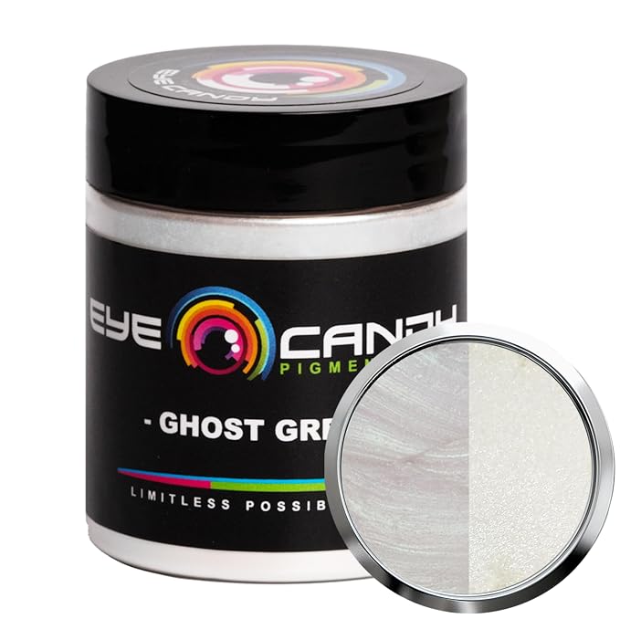 Eye Candy Premium Mica Powder Pigment “Ghost Green” Multipurpose DIY Arts and by EyeCandyPigments