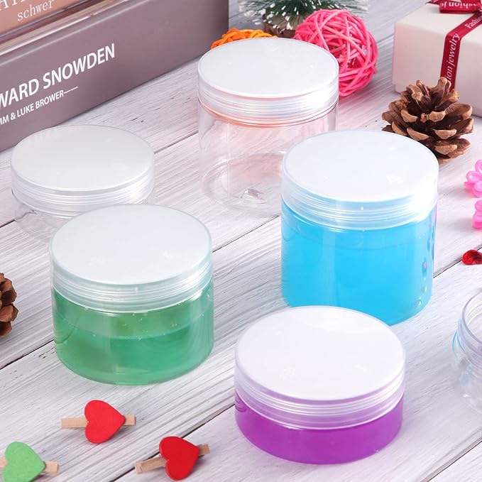 SATINIOR 12 Pack Plastic Container Jars - Image 4
