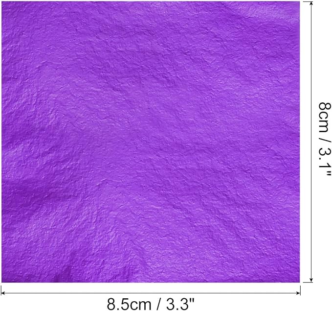 MECCANIXITY Gold Leaf Foil Sheet, 3.3 x 3.1inch - Image 2