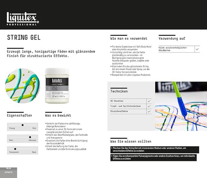 Liquitex Professional Effects Medium, String Gel - Image 8
