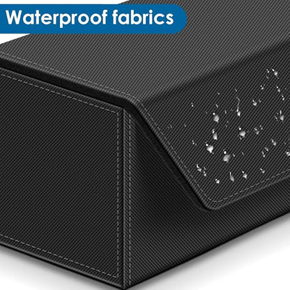 Card Deck Case for Trading Cards, Leather Magnetic Closure Commander Card - Image 6
