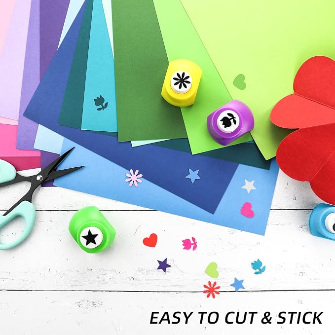 Gocreate 36 Sheets Colored Printable Smart Sticker Paper, Colorful Sticky - Image 4