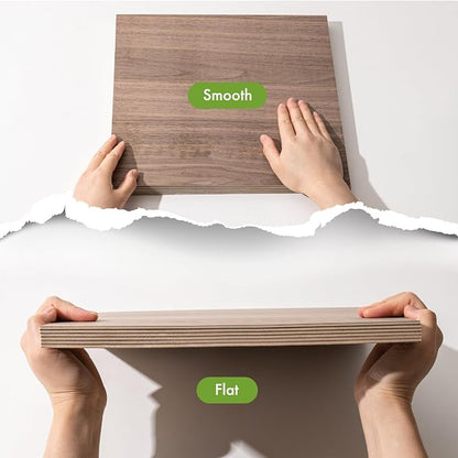 ROBOTIME Baltic Birch Plywood 1/8”, 3mm Plywood Crafting Wood Sheets 6 Pcs - Image 4