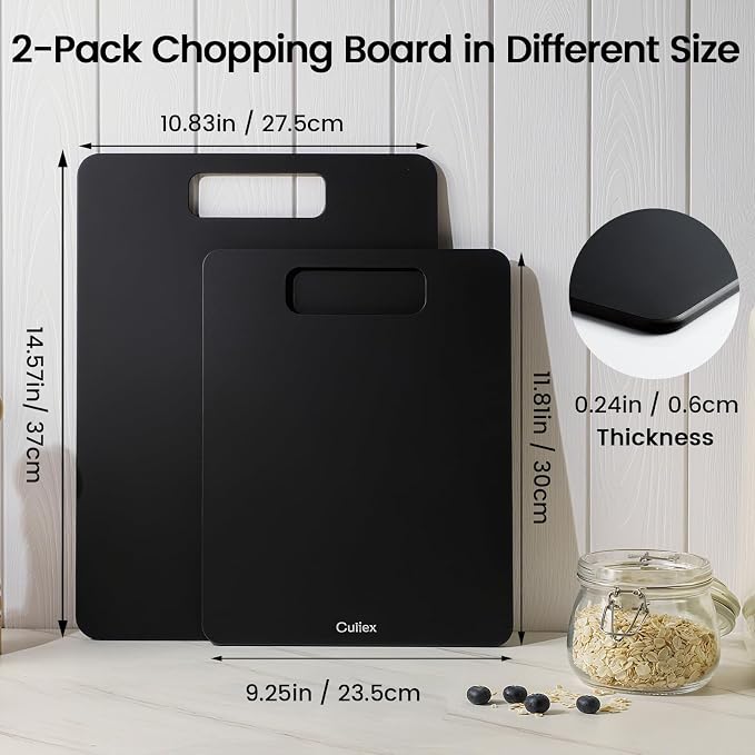 Cutting Boards for Kitchen, Wood Fiber Composite Cutting Board, Dishwasher Safe - Image 6