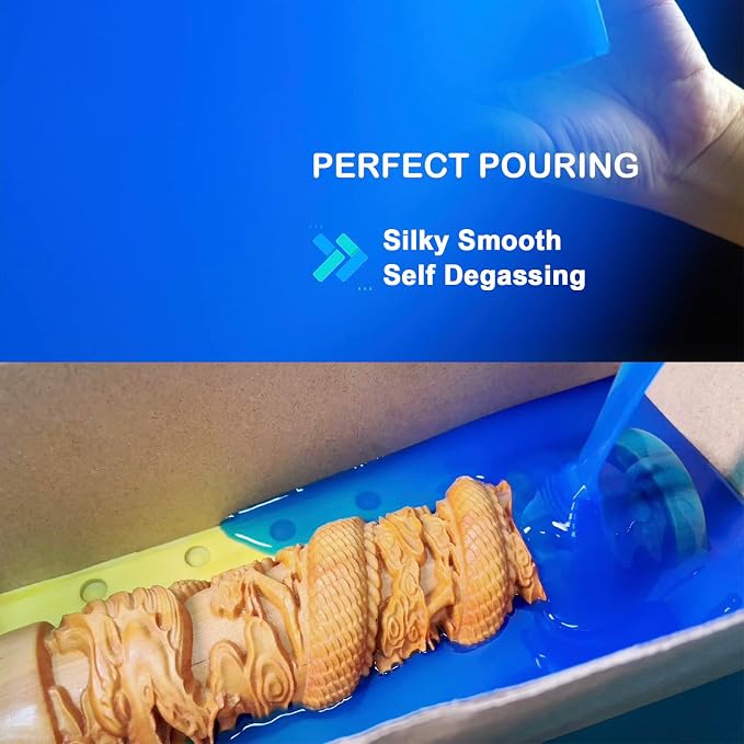 BBDINO Silicone Mold Making Kit, 30A Liquid Silicon - Image 3