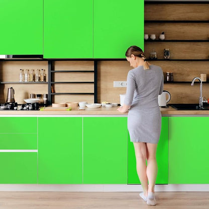 TECKWRAP Permanent Adhesive Vinyl 12" x 10ft, Matte Neon Green - Image 5