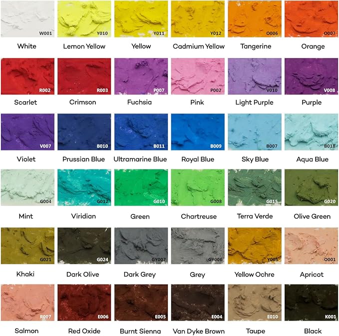 Mont Marte Extra Soft Oil Pastels 39pc, Vibrant and Buttery, Versatile Art - Image 3