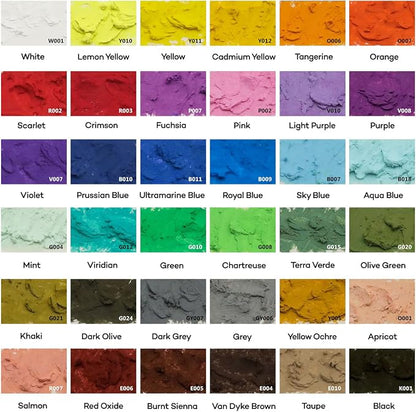 Mont Marte Extra Soft Oil Pastels 39pc, Vibrant and Buttery, Versatile Art - Image 3