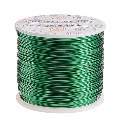 BENECREAT 12 17 18 Gauge Aluminum Wire Anodized Jewelry Craft Making Beading by BENECREAT