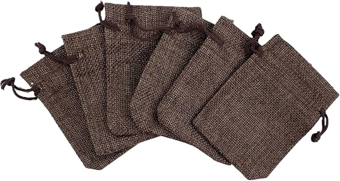 Palmhomee Pack Of 25 Burlap Gift Bags - Image 2