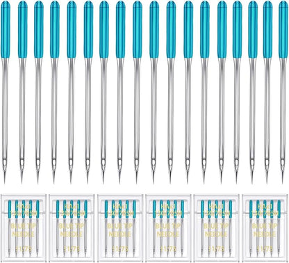 HONEYSEW 30 Pieces Sewing Machine Needles HAX1 130/705H Universal Regular Point by HONEYSEW
