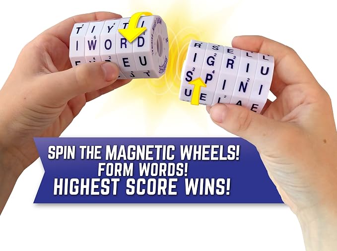 Geospace The Original Handheld Magnetic Spin Game, Take-Along Travel Edition - Image 4