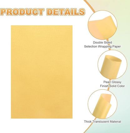 MECCANIXITY 100 Sheet Colored Vellum Paper 4" x 6", 100gsm Translucent - Image 3