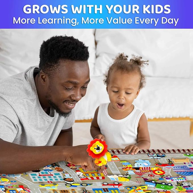 QUOKKA City Felt Board for Kids 3-5 Years Old - Image 6