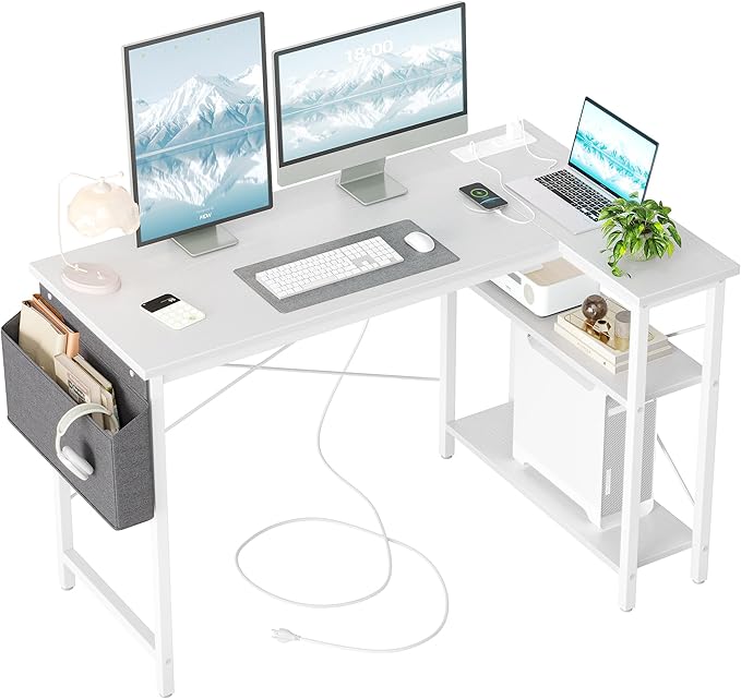 TIQLAB L Shaped Computer Desk by TIQLAB