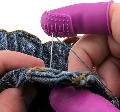 Comfortable Soft Flexible Thimbles | THIK-Grip Thimble | Small - Image 3