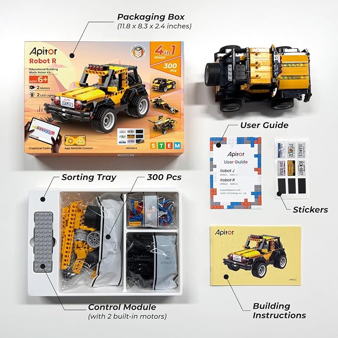 Robot R Smart Robot Building Kit - Image 9