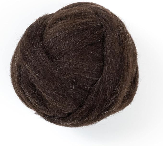 Kondoos Natural Wool roving, 8 OZ. Best - Image 4