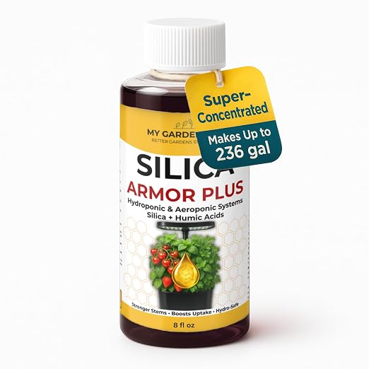 Silica for Plants with Humic Acid, Hydroponic & Aeroponic Fertilizer 0-0-4 – by GARDENWISE