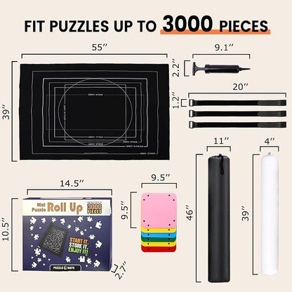 Jigsaw Puzzle Mat Roll Up - Image 5