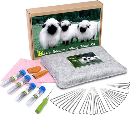 WONVOC Needle Felting Pad, 9.84 x 7.87 x 1.38'', Needle Felting Tools by wonvoc
