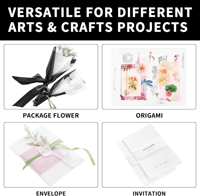 70 Sheets Transparent Vellum Paper - Image 6