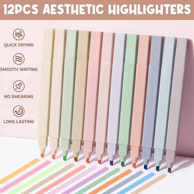 65PCS Aesthetic School Supplies - Image 7